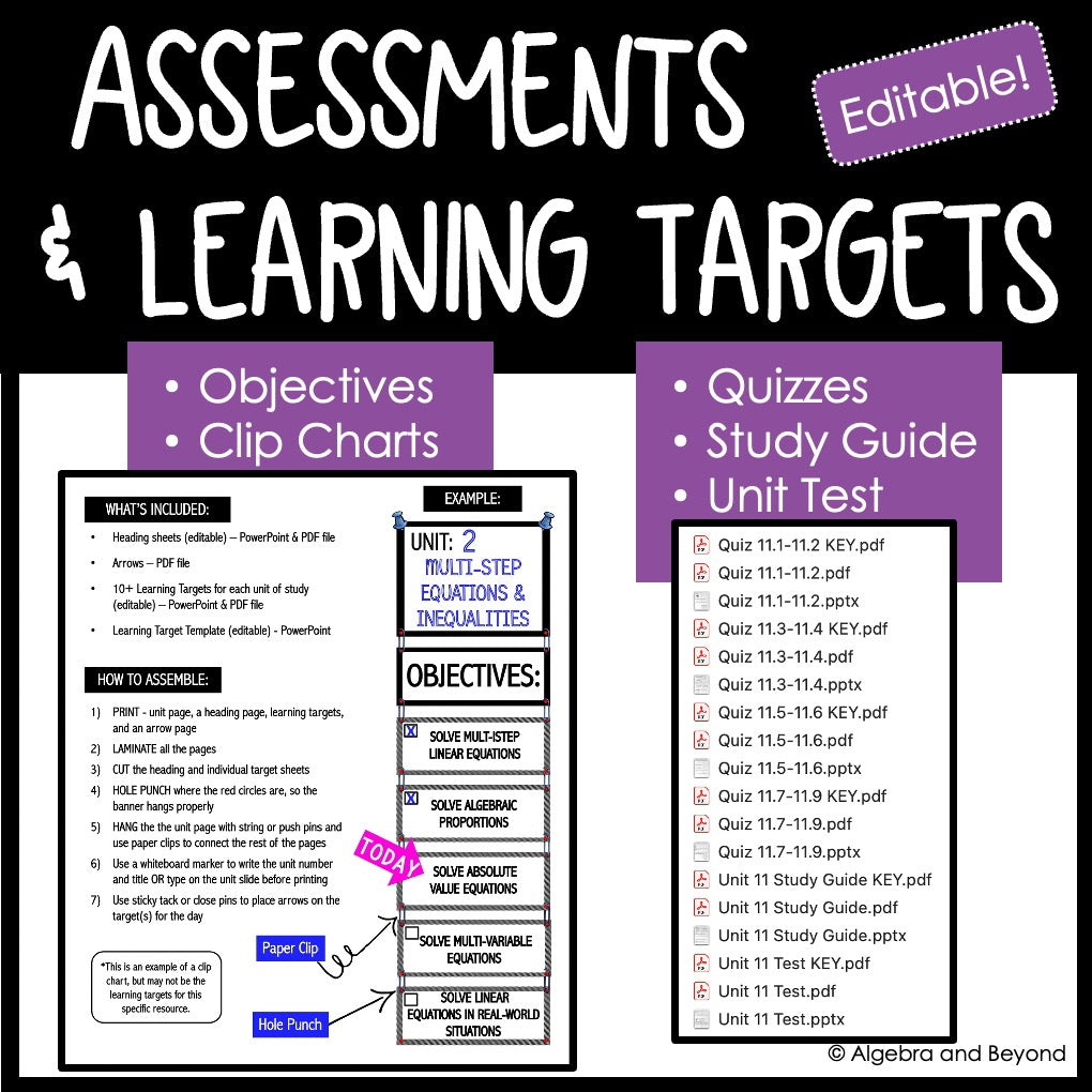 Probability and Statistics Unit Bundle | Algebra 2 | Notes | Homework | Assessments