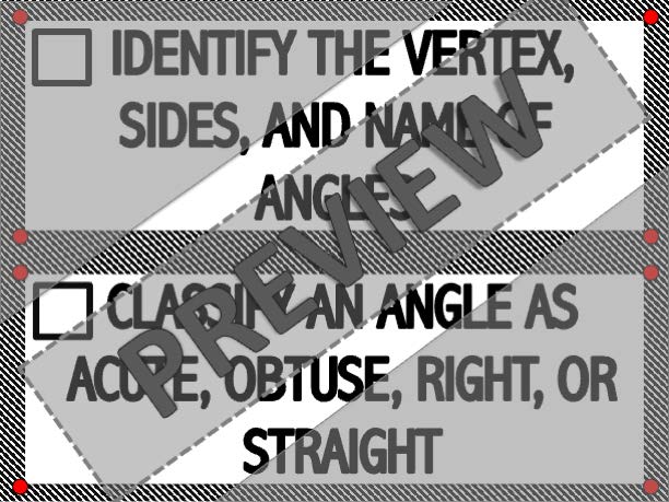 8th Grade Learning Targets | Objectives | Clip Charts