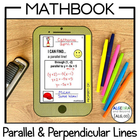Parallel and Perpendicular Lines | Review Activity | Mathbook