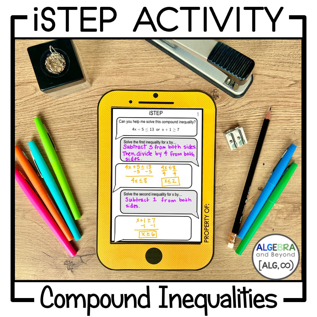 iMath Activities – Algebra and Beyond