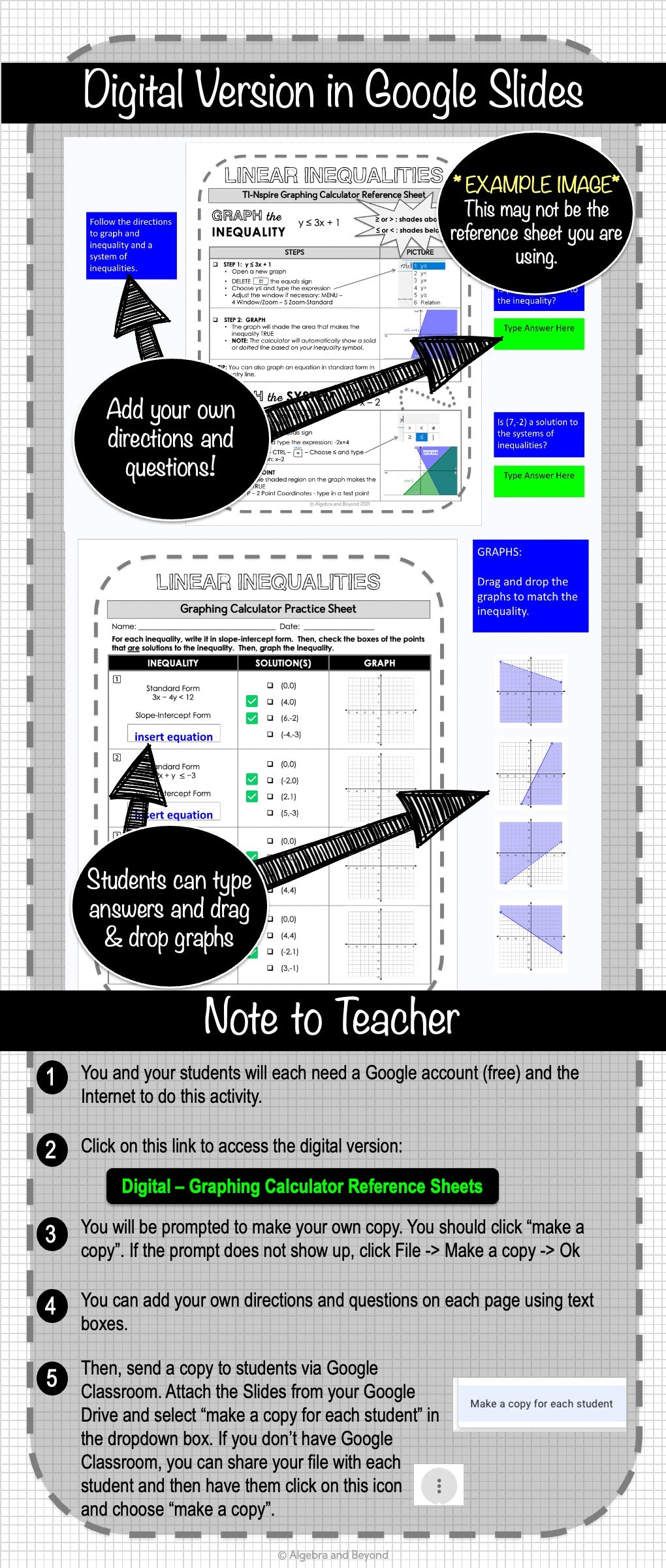 Graphing Rational Functions | TI-Nspire Calculator Reference Sheets