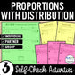 Proportions with Distribution Review Activity – Partner Practice Worksheets