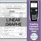 Graphing Linear Functions | TI-84 Calculator Reference Sheet and Practice