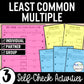 Least Common Multiple (LCM) Review Practice Activity – Partner Worksheets