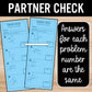 Parallel Lines Cut by a Transversal Activity – Self-Check Practice Worksheets