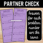 Compound Inequalities Review Activity – Self-Check Practice Worksheets