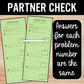 Evaluating Algebraic Expressions Activity – Self-Check Practice Worksheets
