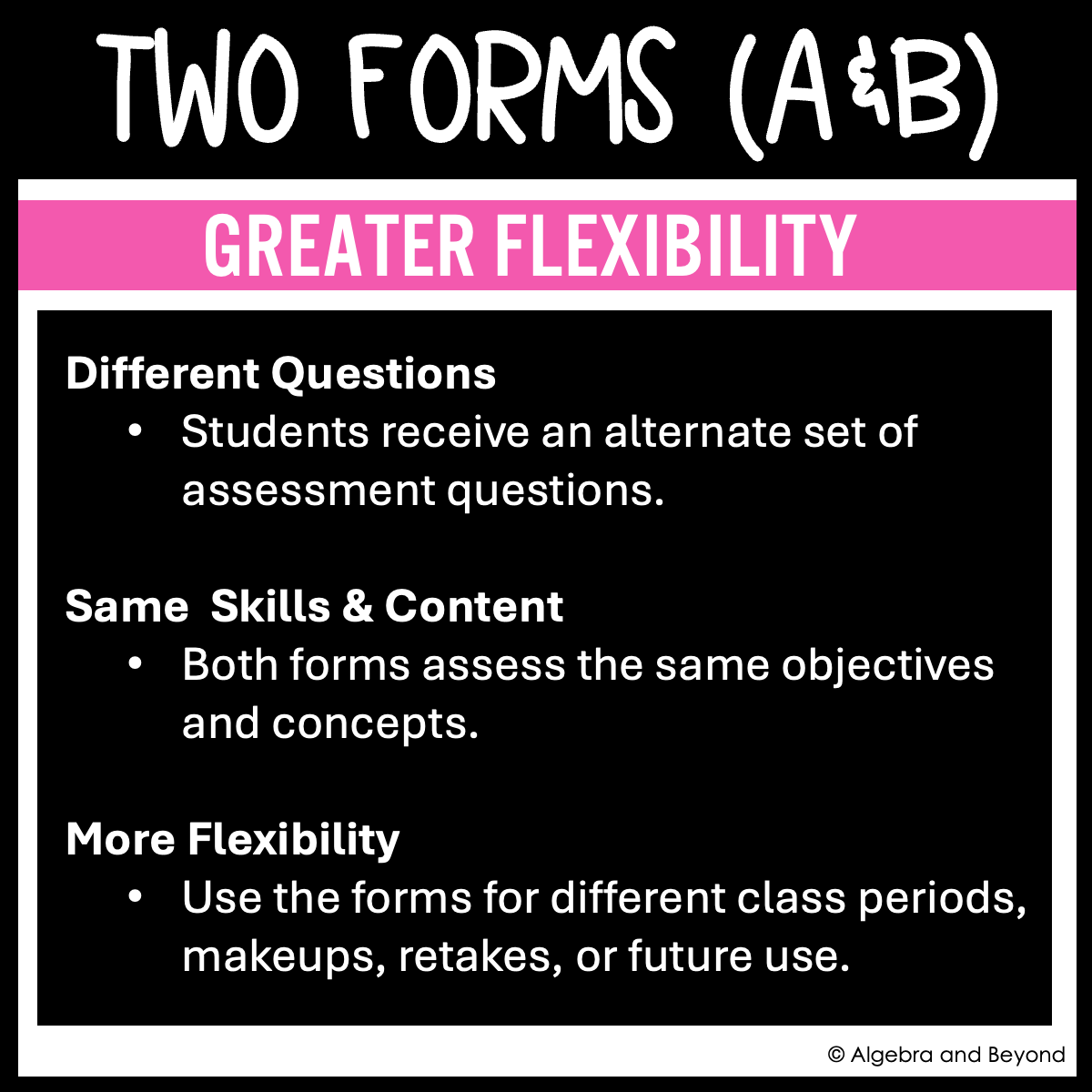 Quadratic Function Assessments | Quizzes | Study Guide | Test