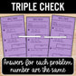 Operations with Polynomials Review Activity – Partner Practice Worksheets