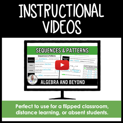 Sequences and Series Unit Bundle | Algebra 2 | Guided Notes | Homework | Assessments