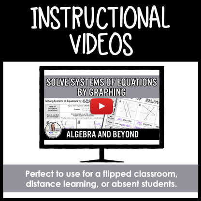 Systems of Equations & Inequalities Unit Bundle | Algebra 2 | Guided Notes | Homework