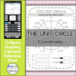 The Unit Circle - Coordinates | TI-Nspire Graphing Calculator Reference Sheet
