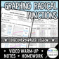 Graphing Radical Functions Lesson | Warm-Up | Guided Notes | Homework
