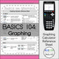 Graphing Functions | TI-84 Graphing Calculator Reference Sheet