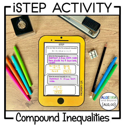 Solve Compound Inequalities Activity | iStep