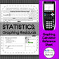 Residuals | Statistics | TI-84 Graphing Calculator Reference Sheet