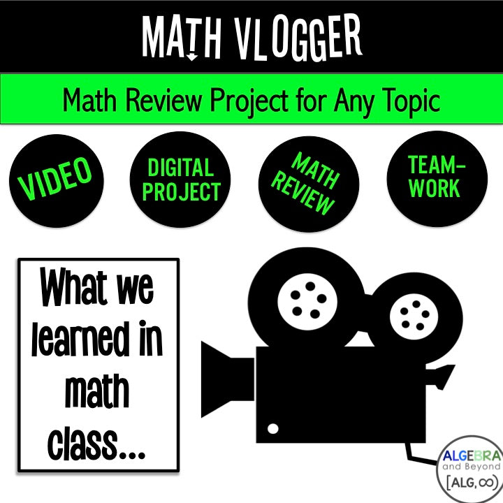 Math Project Math Chapters Summary Math Review | Project Based Learning | Math Vlogger | Distance Learnin ...