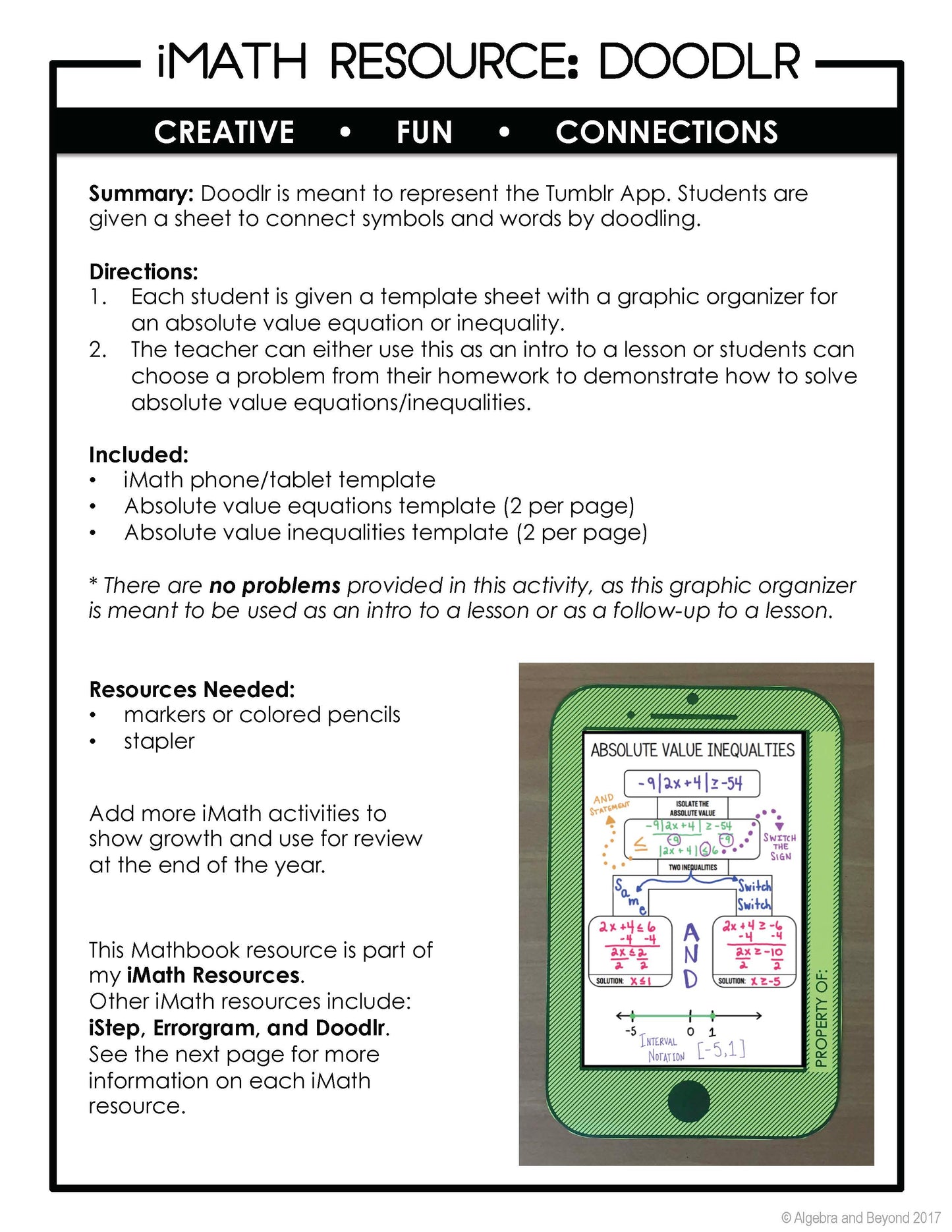 Absolute Value Equations and Inequalities - Doodlr