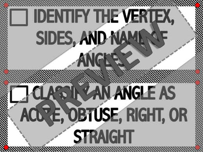 8th Grade Learning Targets | Objectives | Clip Charts
