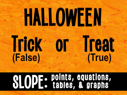 Slope | Halloween Digital Activity