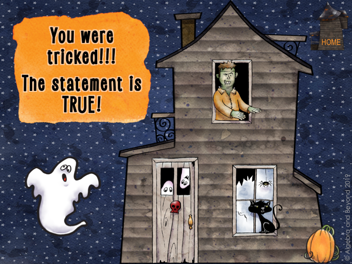 Multi-Step Equations | Halloween Digital Activity