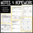 Linear Equations and Representations Unit Bundle | Algebra 2 | Guided ...
