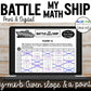 Slope-Intercept Form Given Slope and a Point | Battle My Math Ship Activity