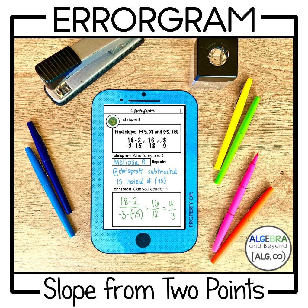 Slope Activity - Errorgram