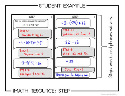 Order of Operations Activity - iStep