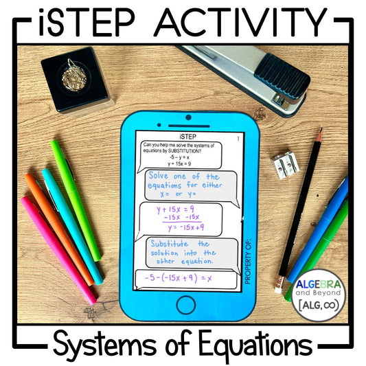 Systems of Equations: Substitution - iStep
