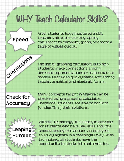 Systems of Equations with Matrices | TI-84 Graphing Calculator Reference Sheets