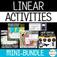 Linear Equations Review Activities Mini-Bundle | Graphing, Project, Slope-Intercept Form
