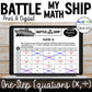 One-Step Equations | Multiply and Divide with Negatives | Battleship Game